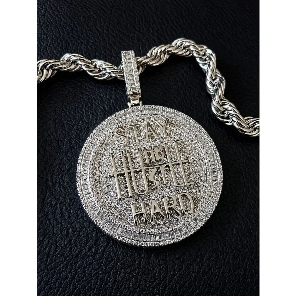 Stay Humble Hustle Hard Necklace